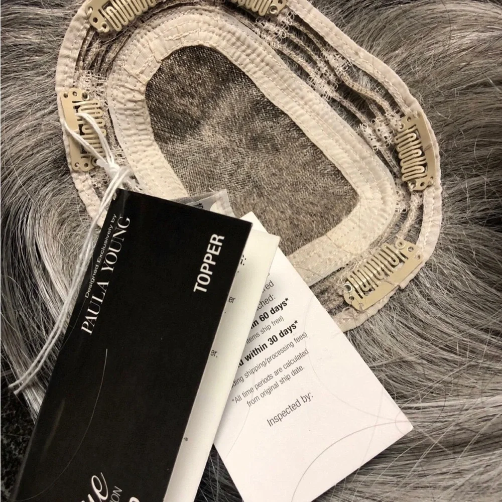Elegant Silver Gray Women's Hair Wig - Picture 8 of 15